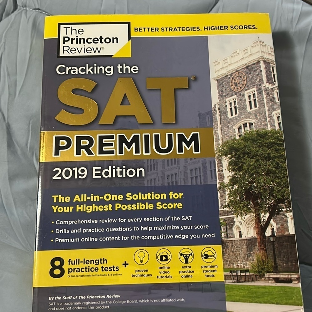 The Princeton review cracking the SAT premium 2019 edition